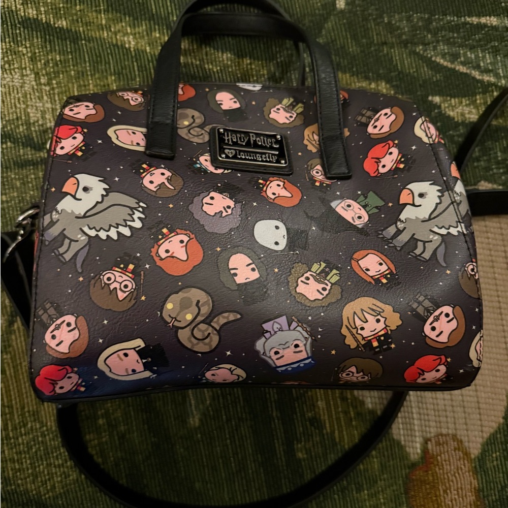Loungefly Harry Potter Character Pattern Bag